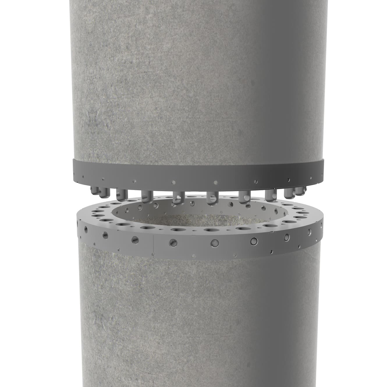 Mechanical splice options for precast concrete piles